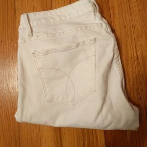 Calvin Klein White Jeans